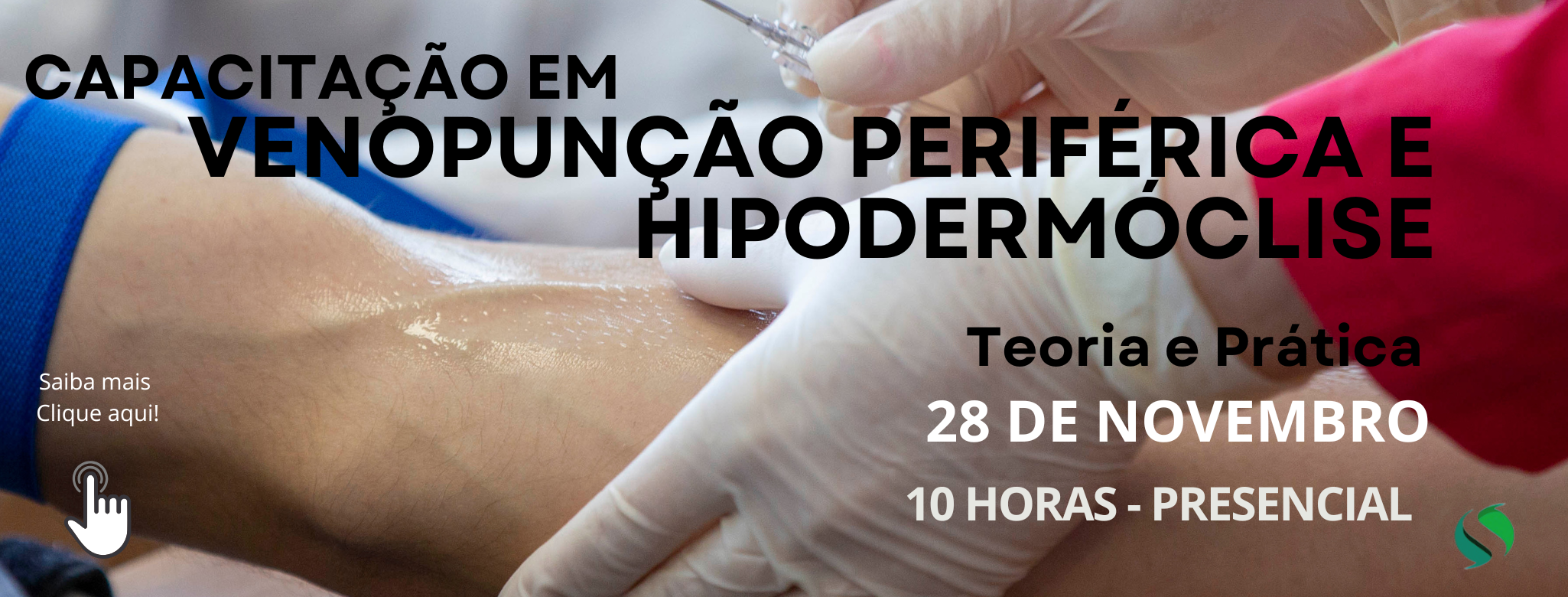 CURSO DE VENOPUNÇÃO E HIPODERMÓCLISE
